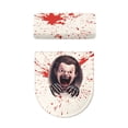 thumbnail image 2 of HELLHERO Bathroom Toilet Cozy Set, Non-Slip Polyester Fabric Toilet Covers Set, 17"x21", 2 of 8