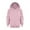 Pink, variant on XDDLITP Unisex Youth Full Zipper Hoodie Jacket Solid Color Zipper Hoodie Top Long Sleeve Youth Pullover Sweater for Boys Girls Boys' 2024 Winter Coat with Pocket,Black 120