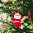thumbnail image 2 of LOLIPPYY Set of 10 Mini Santa Claus Christmas Tree Hanging Ornaments for Holiday Party Decorations and Festive Home Decor, 2 of 7