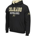 thumbnail image 2 of Men's Colosseum Black Colorado Buffaloes Sunrise Pullover Hoodie, 2 of 3
