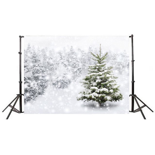 Telones de fondo navideños de vinilo de 1,5 x 0,9 m, fondo para chimenea, fotografía, fondo con nevadas navideñas, árbol de nieve blanca, foto, decoración para fiestas en casa, accesorios para