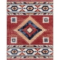 thumbnail image 2 of Well Woven Tulsa Lea Vintage Southwestern Tribal Crimson 9'3" x 12'6" Area Rug, 2 of 7