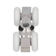 thumbnail image 1 of Roue de Porte de Douche, Installation Facile Rouleau de Porte de Douche Accessoires Complets Alliage de Zinc Premium Résistant à l'Usure pour Meubles pour Baignoires, 1 of 7