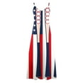 thumbnail image 5 of Fartey Womens Summer Dresses 2025 Loose V Neck Sleeveless Sundress Spaghetti Strap Flowy Maxi Dress American Flag Print Dress Multicolor XXL, 5 of 5