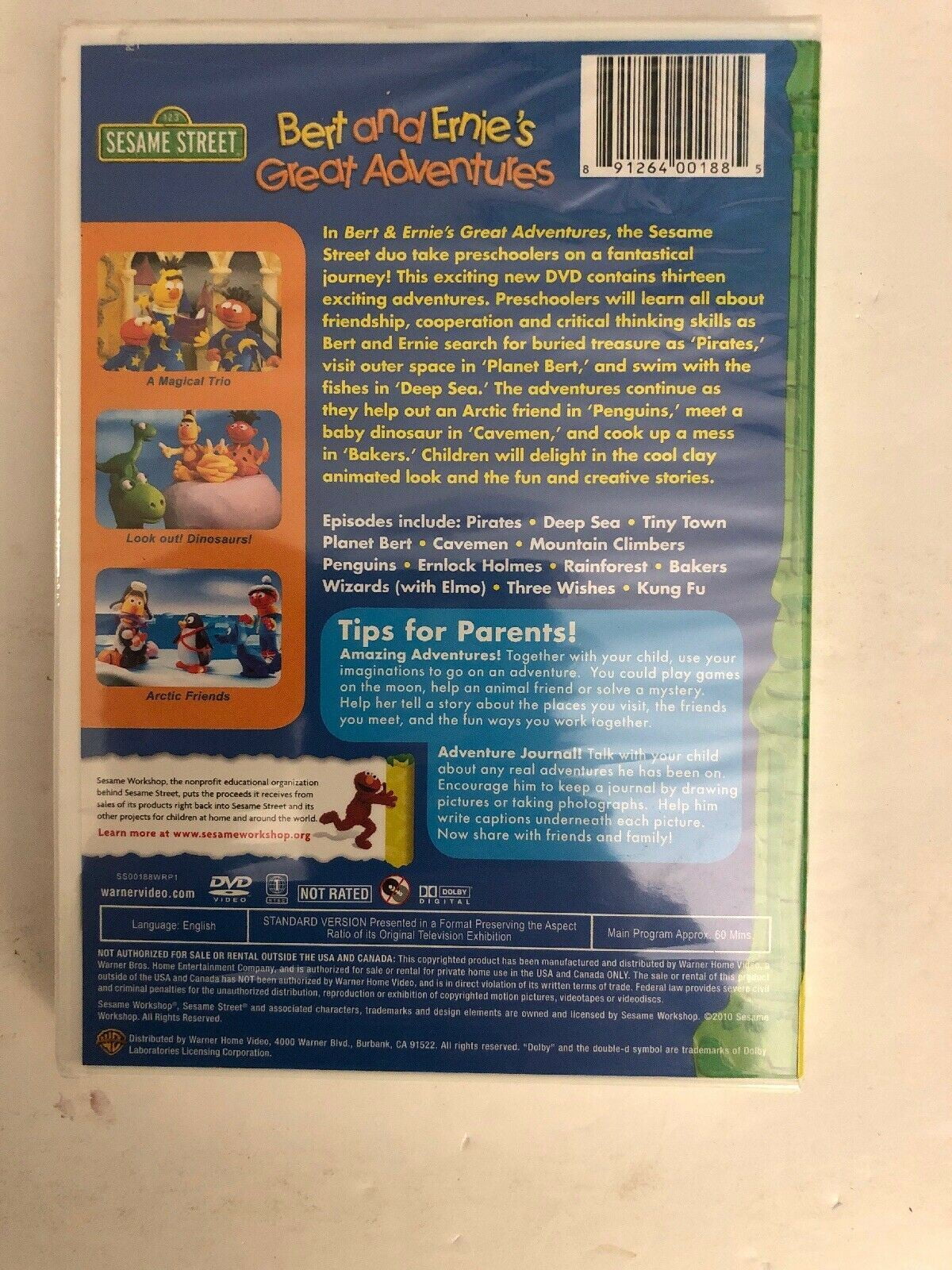 その他 Bert &amp; Ernie&#39;s Great Adventures [DVD] Amazon.com: Sesame Street: Bert and Ernie's Great Adventures