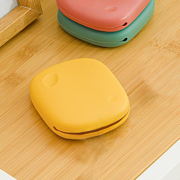 Mini bolsa de almacenamiento Caja de almacenamiento de auriculares Caja de almacenamiento de servilletas Moneda para cosméticos Monedas Maquillaje Amarillo Yotijar Estuche de almacenamiento