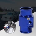 thumbnail image 1 of Suuonee Tubo de unión de temperatura de agua, 36mm Tubo de unión de temperatura de agua azul Adaptad didor del sensor de temperatura Medidor del sensor Spptty modificación de coche, 1 of 7