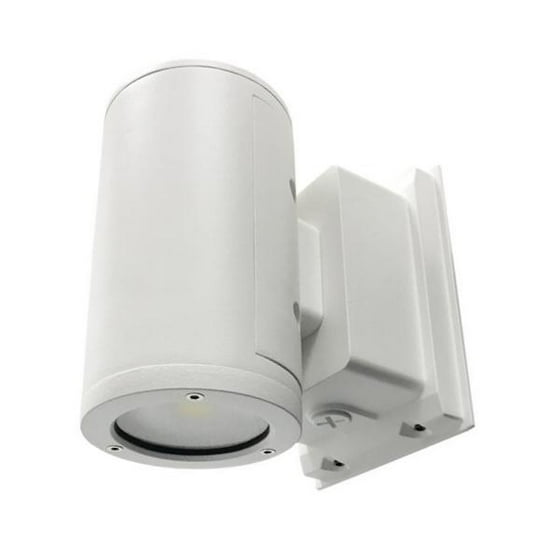 Morris 72501 22 Watt 120 277 Volt White Round 5 000k Led Outdoor Wall Wash Light Fixture