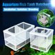 thumbnail image 1 of Xihbxyly Red de Cría para Acuarios, Caja de Malla Colgante para Pecera, Protección de Malla Fina para Alevines, Entorno de Cría Seguro, Ideal para Peces Tropicales y de Agua Fría, Tallas S/M, Fácil I, 1 of 6