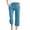 Royal Blue1229R&03, variant on Garbnen Womens Linen Pants Elastic Waist Summer Drawstring Capris Pants for Women Vacation Straight Leg Beach Women Trouser with Pocket
