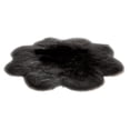 thumbnail image 1 of Shaggy Area Rugs Alfombra de piso Súper suave de flores se la la adaptaciónción a de juegos para (3 piezas, 17 colores) Negro Soledad Alfombras de área, 1 of 5