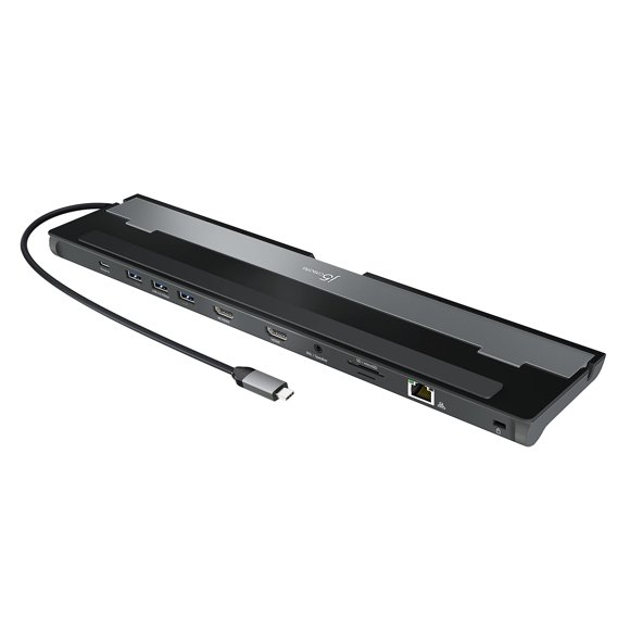 Estación de acoplamiento USB-C j5create JCD542 con doble HDMI 4K y PD de 100 W
