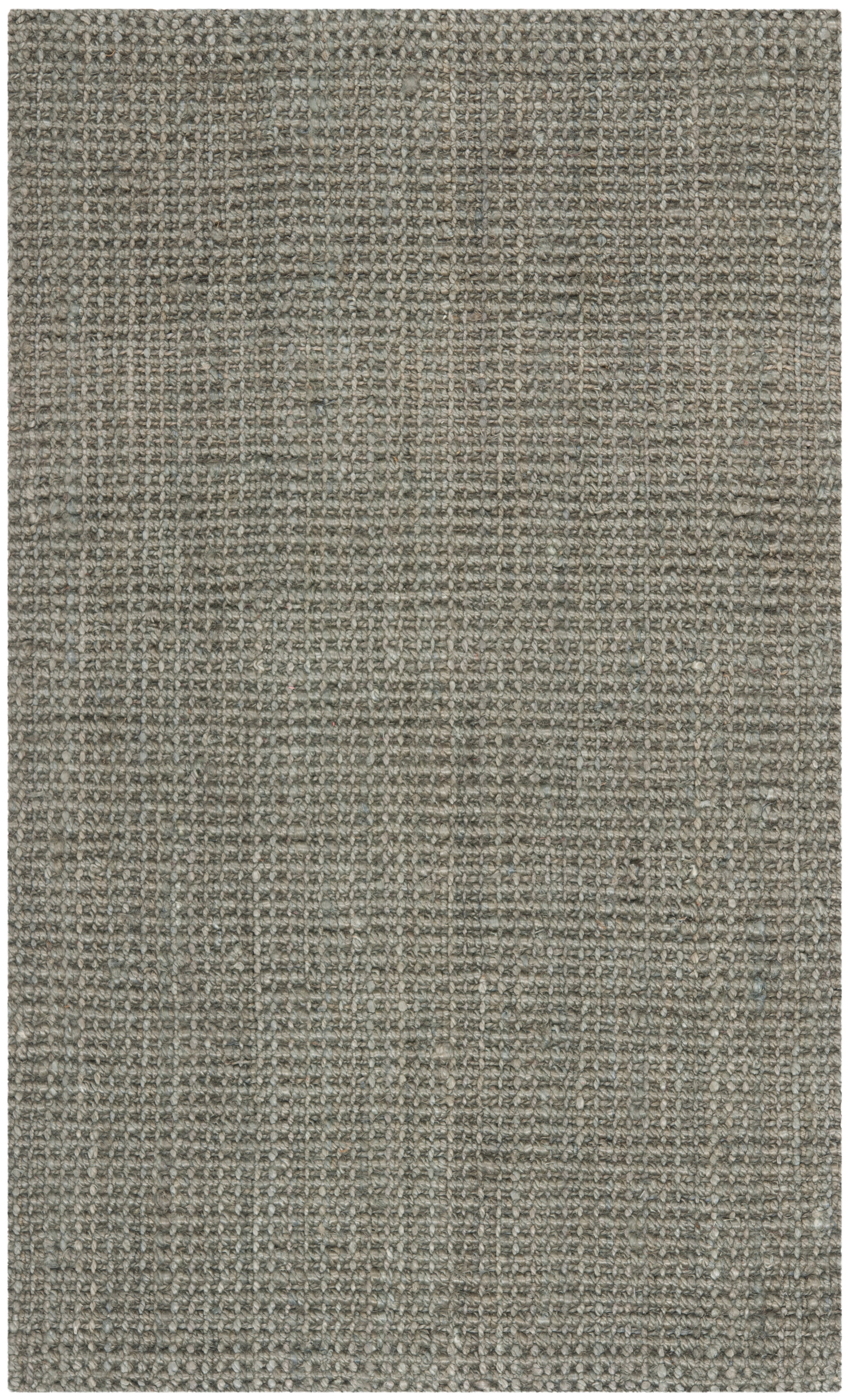 SAFAVIEH Accent Rug 3x5 - Natural Fiber Collection - Scandinavian Design, Green & Grey, Jute, Hand Woven Pattern, Ideal for Entryway, Kitchen, Living Room, Office, Bathroom, Bedside (NF730B)