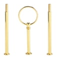 thumbnail image 1 of Cake Plate Handle - Delaman Multi-Tiers Cake Cupcake Tray Stand Handle Fruit Plate Hardware Fitting Holder 1PC(3-Tiers Round-Gold), 1 of 3