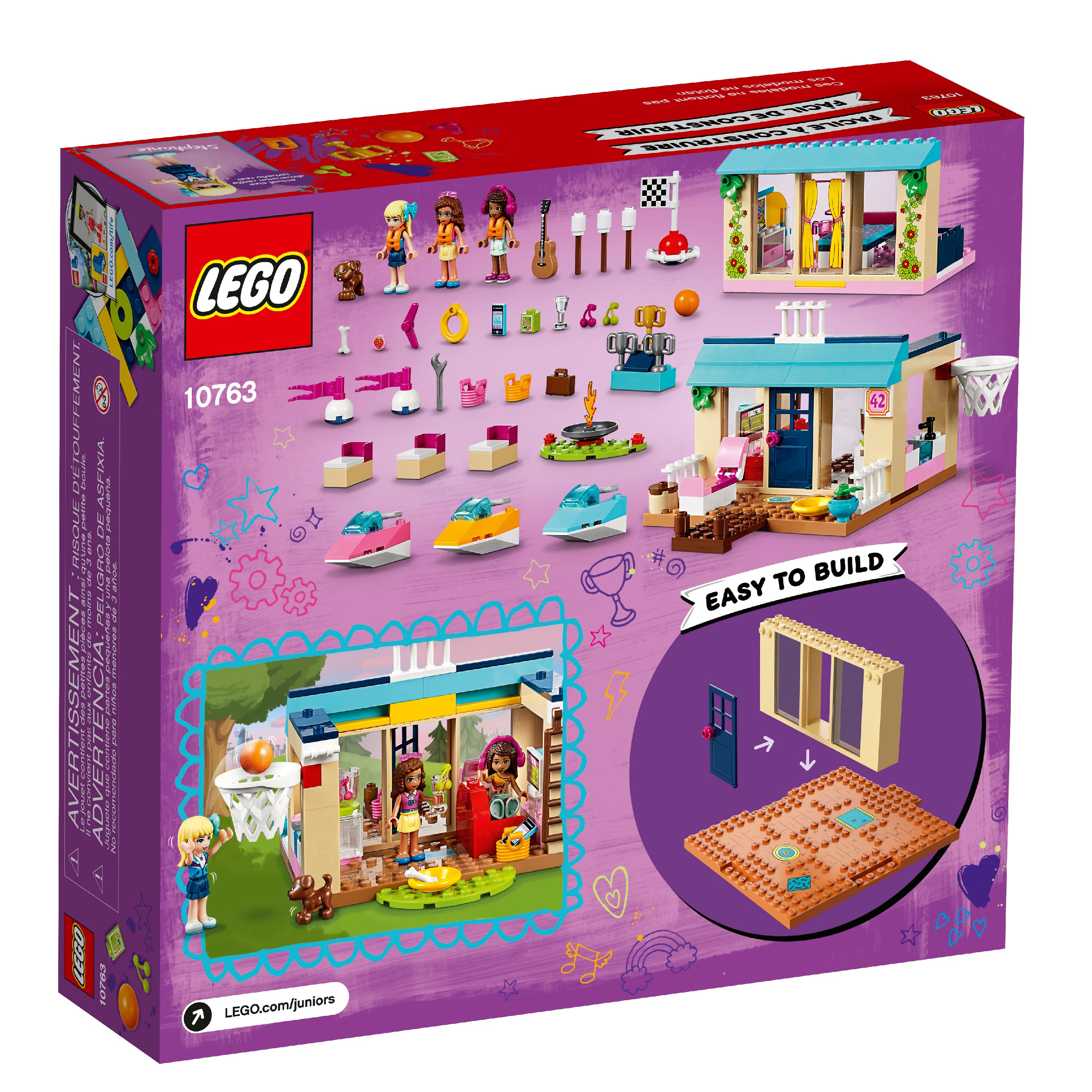 LEGO Juniors Stephanie's Lakeside House 10763 (215 Pieces) - image 3 of 6