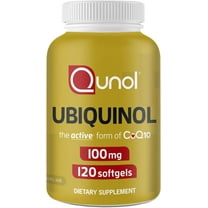 Qunol Ubiquinol CoQ10 Softgels, 100mg, Heart Health Supplement, 120ct