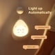 thumbnail image 5 of leyfeng Lovely Leds Night Light Uso en el hogar Lámpara de inducción de cuerpo humano inteligente USB Recargable Detección de movimiento, 5 of 8