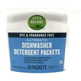 thumbnail image 3 of Earth Friendly Dishwasher Detergent Packets, Biodegradable, Dye & Fragrance Free (60 Packets), 3 of 4