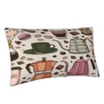 thumbnail image 2 of Bingfone Vintage Coffee Printed Pillowcase 20x36 inches - Standard Pillow Cases with Envelope Closure,Gifts for Women Men, 2 of 9