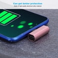 thumbnail image 4 of USB Adapter, Easy To Use 5 Colors Choice Foldability 2 In 1 Converter Splitter Aluminum Case Material  For Remote For Charging For Calling Silver,Black,Gold,Red,Pink, 4 of 8