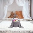 thumbnail image 6 of Easter Bunny Basket,Cute Easter Bucket Bags with Rabbit Ears for Easter Eggs Hunting,Easter Decorations,Candy Gifts Storage, 6 of 7
