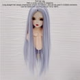 thumbnail image 4 of Soft Silk Ball Jointed Doll  Long Straight For Simulated Scalp DIY Trimmable Delicate Stylish, 4 of 8