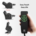 thumbnail image 6 of MCombo Electric Power Lift Recliner Chair with Vibration and Heat for Elderly, Faux Leather, Grey, 6 of 10