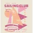 thumbnail image 4 of Sailing Club Port Windward New York Adult Natural Crew Neck Short Sleeve Tee-3XL, 4 of 4