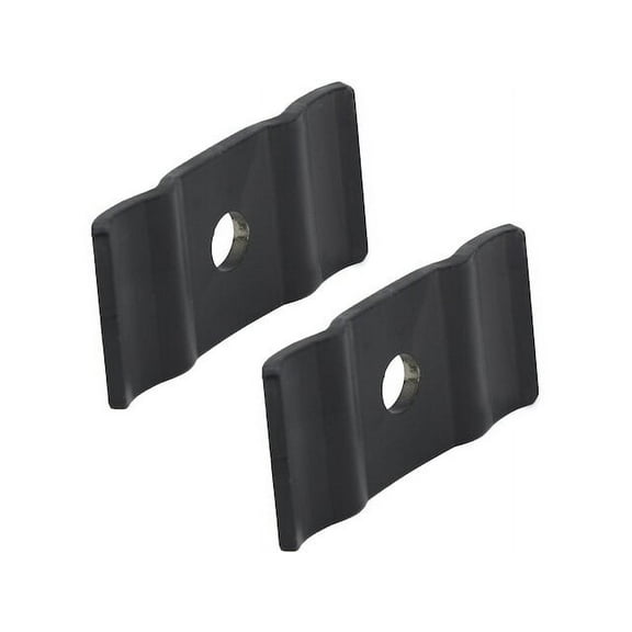 Rear Leaf Spring U-Bolt Spacer Plates - Set of 2 - Compatible with 2001 - 2010 Chevy Silverado 2500 HD V8 2002 2003 2004 2005 2006 2007 2008 2009