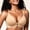 A1_Beige, variant on Women's Seamless Wireless Plunge Bra Front Closure with Metal Racerback Full Support Comfort Bralette Deep V Neck Racerback Wireless Push Up Bralettes Comfy No Underwire Bra Beige L
