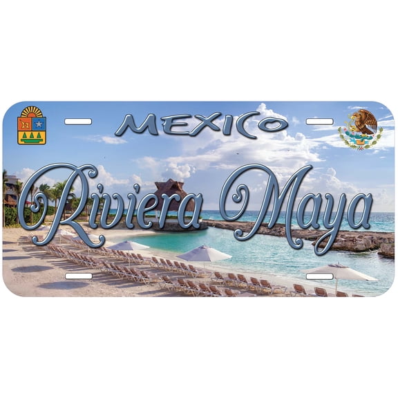 Mexico Riviera Maya TAG12 Novelty Car License Plate