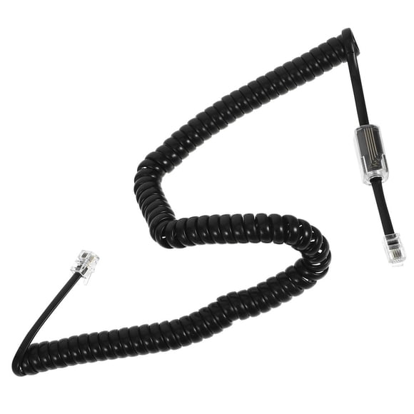 LNGOOR 1 Set of Telephone Cord Detangler Telephone Cable Set Telephone Cord Spiral Telephone Coil Cord