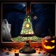 thumbnail image 4 of Lámpara Con Sombrero De Bruja Lámpara Gótica Hecha A Mano Luz Nocturna Única Utilizada Para La Decoración Navideña, 4 of 6