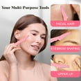thumbnail image 6 of Hoeylife 60 Pcs Eyebrow Razor and Face Razor for Women and Men,  Eyebrow Hair Trimmer and Shaver with Protective Cover, Dermaplane Razor for Women, Safe and Newbie Friendly, 6 of 7