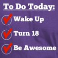 thumbnail image 3 of CafePress - 18Th Birthday Checklist T Shirt - Men's Classic Graphic Cotton T-Shirt, 3 of 4