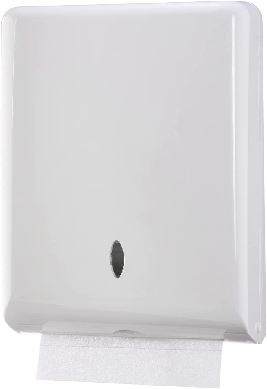 EnBath Commercial Paper Towel Dispenser Wall Mount, 500 Multifold, Z