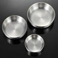 thumbnail image 3 of Stainless Steel Mixing Bowls, Home Metal Bowls for Soup Rice Ice Cream Snacks Cereal, 3 of 10