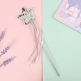 thumbnail image 1 of Varita mágica de hada con forma de gato, divertida varita mágica de estrella de cinco puntas, varita mágica de hada con plumas para niños, 1 of 6