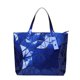 thumbnail image 1 of Bolso de mano de lujo para mujer, bolsa de hombro grande con holograma, diseño geométrico, plateado, 1 of 6