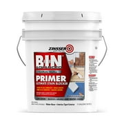 White, Zinsser BIN Advanced Synthetic Shellac Primer- 5 Gallon, 1 Pack