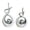 Silver, variant on Resin Geometric Sphere Ornament Set 3.93in Auspicious Symbols Blessings Gold for Home Living Room Table Decor Gift