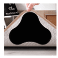 thumbnail image 1 of Anti Slip Rug Underlay,Non Slip Rug Grippers Mat for All Kinds of Carpets to Stop Sliding Safety Guarantee,Adhesive Rug Grips Tapes Carpet Protector for Hard Wooden Floors Pack-10 (Size Big), 1 of 9