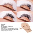 thumbnail image 3 of Cabeza De Maniquí De Pestañas, Tablero Facial De Práctica De Maquillaje De Goma Suave Para Principiantes, 3 of 7