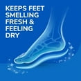 thumbnail image 3 of Dr. Scholl's® Stay Odor-Free & Dry Comfort Insoles with Odor-X®, Unisex Inserts, 1 Pair, Full Length Trim to Fit Men's Shoe Sizes (7-13) and Women's Shoe Sizes (5-10), 3 of 9