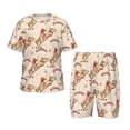 thumbnail image 1 of Balery Howdy Cowgirl Conjunto de Pijama Infantil de Manga Corta con Estampado – Ropa de Dormir de Algodón Suave-Small, 1 of 6