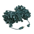 thumbnail image 1 of Novelty Lights C9 Light Stringer, 100 Feet Magnetic Socketed Holiday Light String, Green Wire with 12 Inch Spacing, E17 Sockets, For Indoor or Outdoor Steel Surfaces, 1 of 7