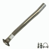 Stainless Steel Exhaust Extension Pipe Fits Chevrolet Colorado 2004-2006 2.8L, 2007-2007 2.9L, 2004-2006 5.3L & 2007-2012 3.7L - Direct Fit