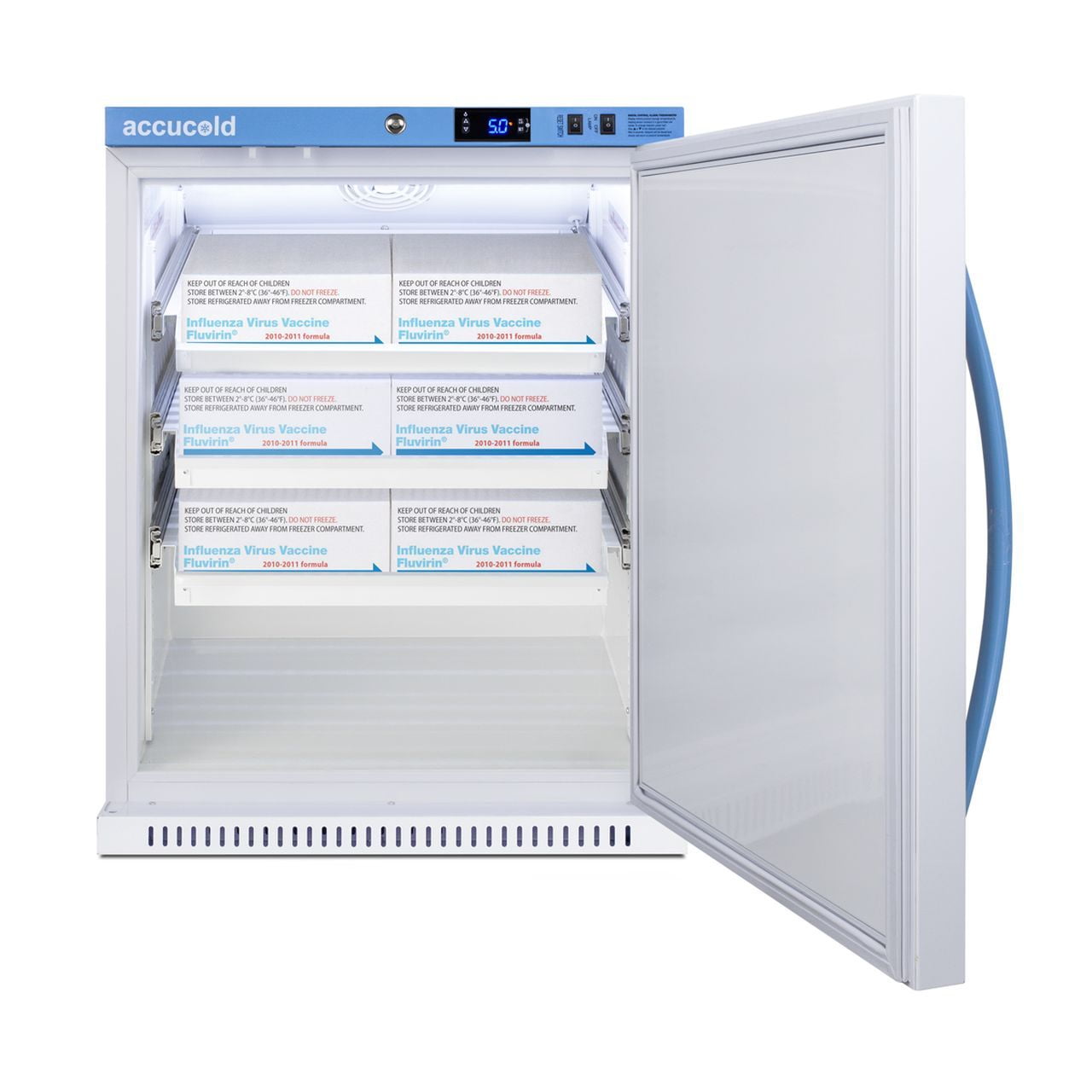Summit ADA Height Vaccine Refrigerator/Removable Drawers