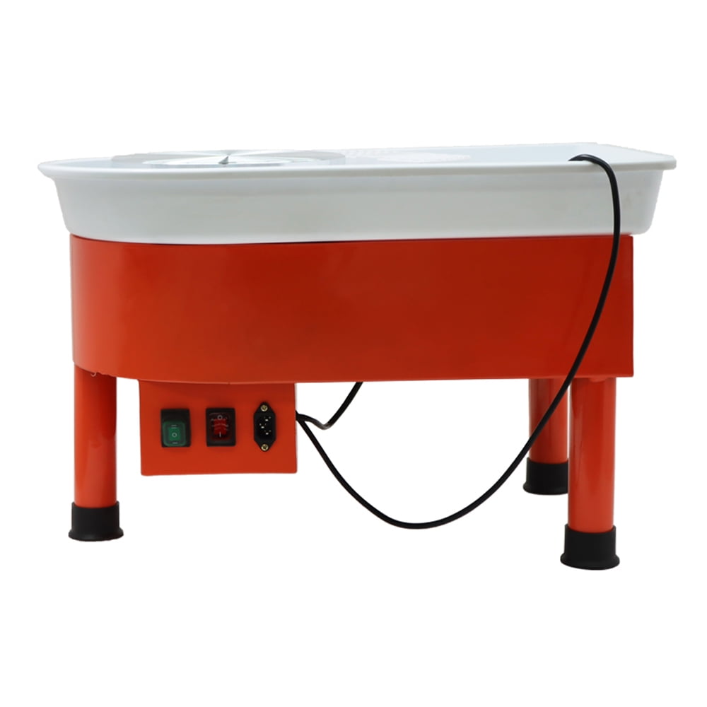 TECHTONGDA Continuously Variable Ceramic Potting Machine Pottery Wheel Machine Pottery Forming Pottery Drawing Machine for Art Craft Work and Home DIY