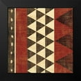 thumbnail image 2 of Hershey, Moira 20x20 Black Modern Framed Museum Art Print Titled - Patterns of the Savanna I, 2 of 5